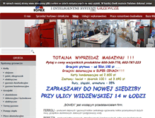 Tablet Screenshot of bomex.com.pl